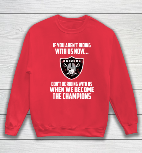 We are clearance the champions sweatshirt
