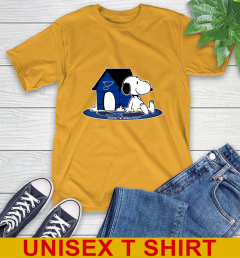 NHL Hockey St.Louis Blues Snoopy The Peanuts Movie Shirt T-Shirt 3