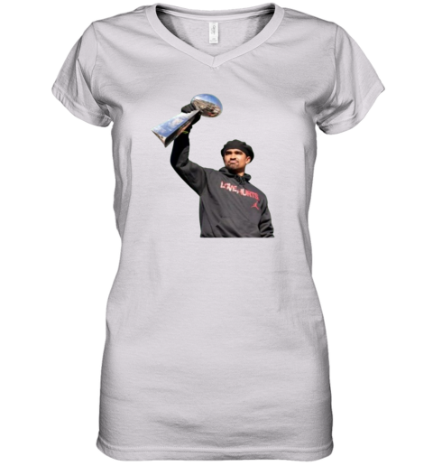 Super Bowl Mvp Love Hurts Women's V-Neck T-Shirt
