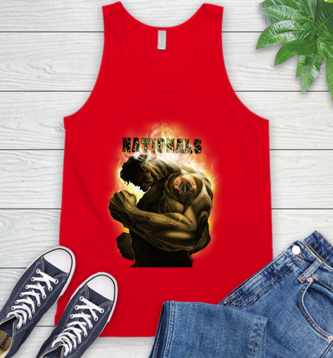 Washington Wizards NBA Basketball Hulk Marvel Avengers Sports Tank Top 5