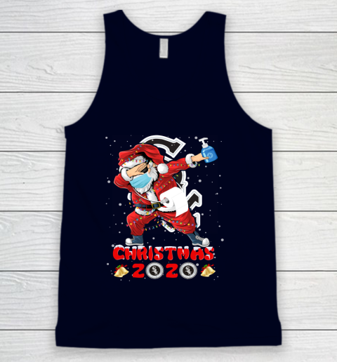 Chicago White Sox Funny Santa Claus Dabbing Christmas 2020 MLB Tank Top 2