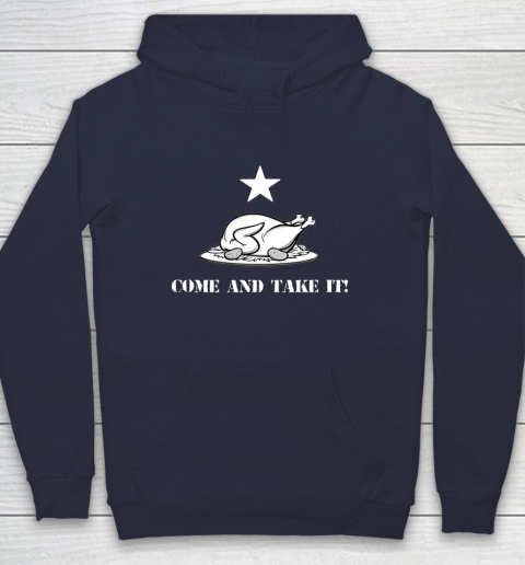 Thanksgiving Come And Take It Turkey Dinner Hoodie 2