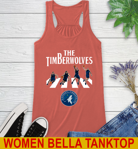 NBA Basketball Minnesota Timberwolves The Beatles Rock Band Shirt Racerback Tank 4 NBA Basketball Minnesota Timberwolves The Beatles Rock Band Shirt Racerback Tank - Image 4