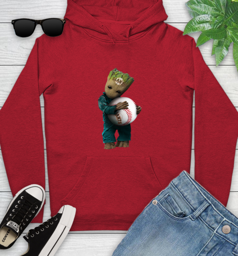 MLB Groot Guardians Of The Galaxy Baseball Sports San Francisco Giants Youth Hoodie 11