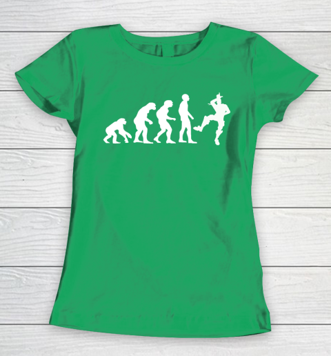 Fortnite Tshirt Human Evolution Take That L Emote Dance Women's T-Shirt 5