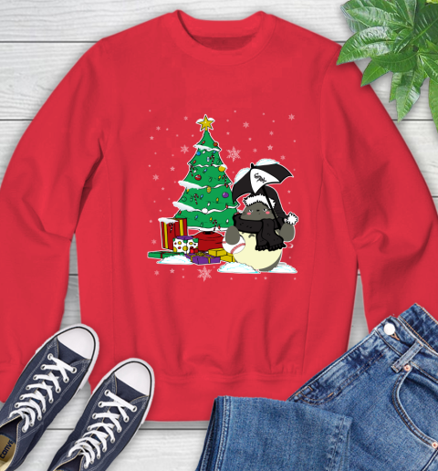 Cincinnati Reds MLB Baseball Cute Tonari No Totoro Christmas Sports (2) Sweatshirt 10