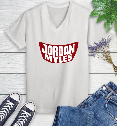 Wwe Jordan Myles racially insensitive Women's V-Neck T-Shirt