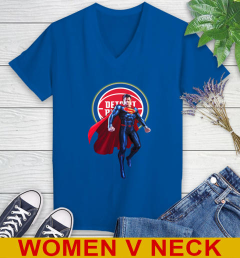 NBA Awesome Superman Basketball Sports Detroit Pistons 87