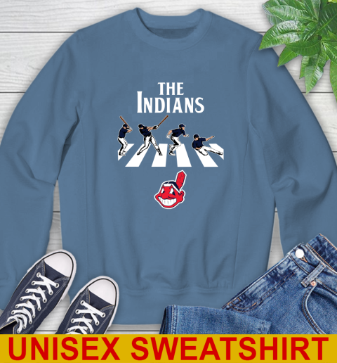 MLB Baseball Cleveland Indians The Beatles Rock Band Shirt Sweatshirt 10