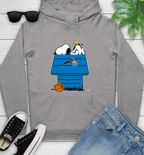 Orlando Magic NBA Basketball Snoopy Woodstock The Peanuts Movie Youth Hoodie 6