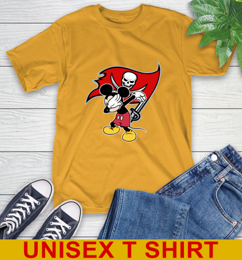 Tampa Bay Buccaneers NFL Football Dabbing Mickey Disney Sports T-Shirt 3