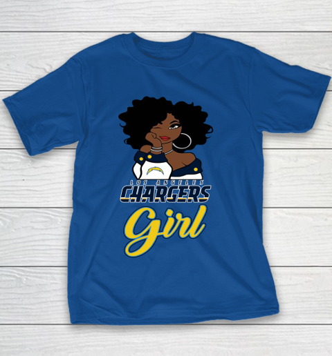 Los Angeles Chargers Girl NFL Youth T-Shirt