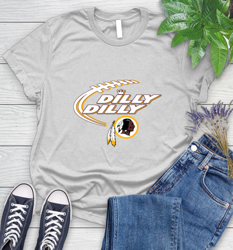 NFL Washington Redskins Dilly Dilly Football Sports Women's T-Shirt