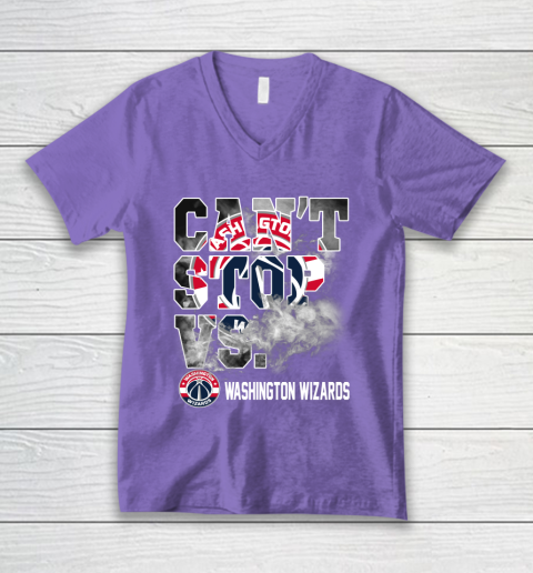 NBA Washington Wizards Basketball Can't Stop Vs V-Neck T-Shirt 8