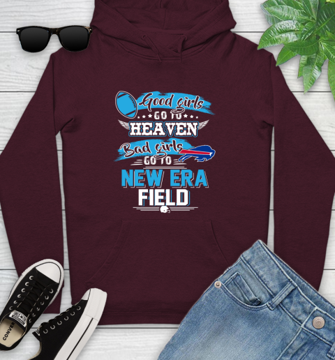Buffalo Bills NFL Bad Girls Go To New Era Field Shirt Youth Hoodie 7