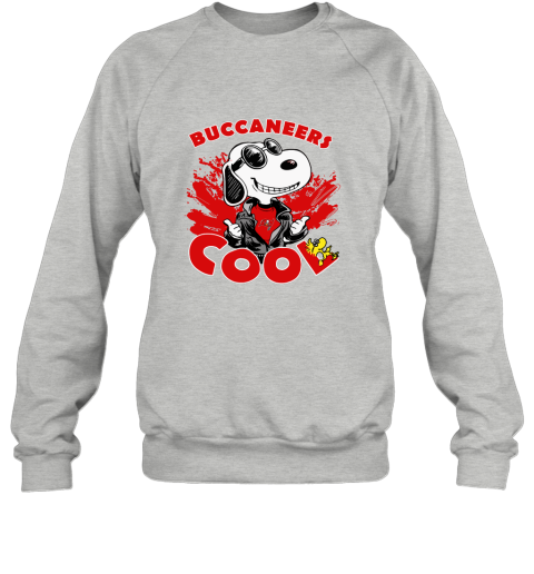 krlu tampa bay buccaneers snoopy joe cool were awesome shirt sweatshirt 35 front sport grey