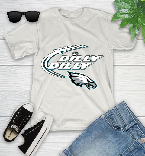 NFL Philadelphia Eagles Dilly Dilly Football Sports Youth T-Shirt 12