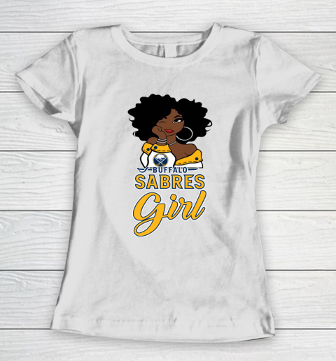 Buffalo Sabres Girl NHL Women's T-Shirt 3