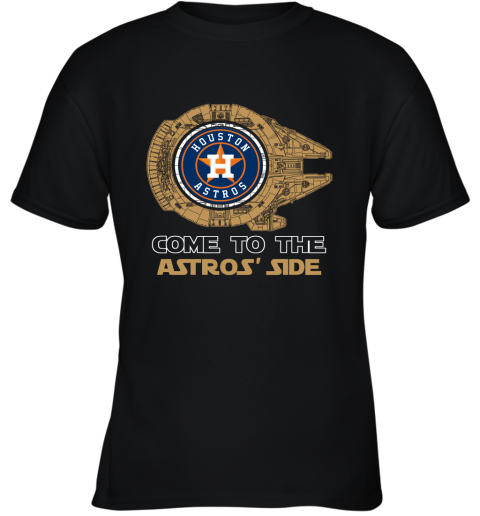 MLB Come To The Houston Astros Side Star Wars Baseball Sports T Shirt -  Freedomdesign