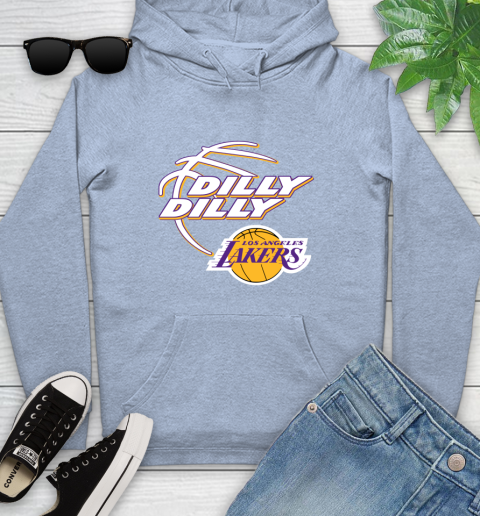 NBA Los Angeles Lakers Dilly Dilly Basketball Sports Youth Hoodie 10