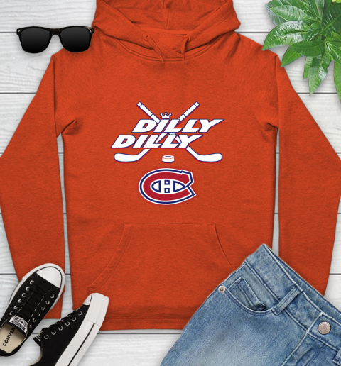 NHL Montreal Canadiens Dilly Dilly Hockey Sports Youth Hoodie 5