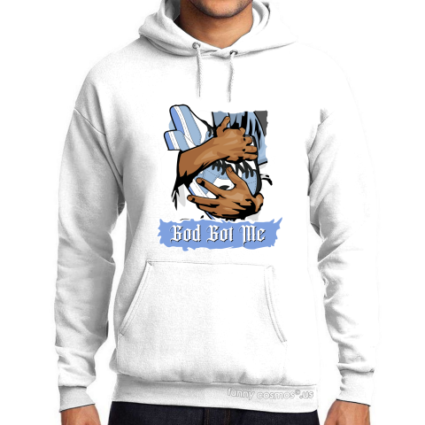 Air Jordan 1 University Blue Matching Sneaker Shirt God Got Me White And University Blue Sneaker Shirt