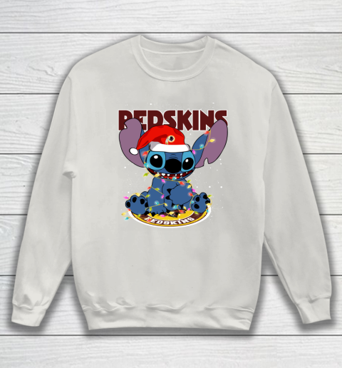 Washington Redskins NFL Football noel stitch Christmas Sweatshirt 8