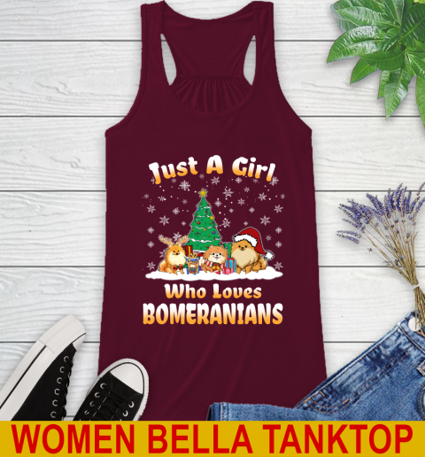 Christmas Just a girl who love pomeranians dog pet lover 38
