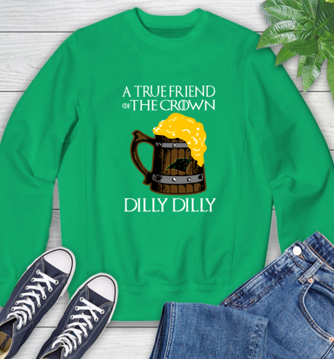 NFL Carolina Panthers A True Friend Of The Crown Game Of Thrones Beer Dilly Dilly Football Shirt Sweatshirt 7