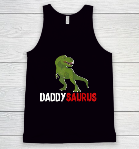 Father gift shirt Daddy Dinosaur tee Daddysaurus Fathers Day Matching Apparel T Shirt Tank Top