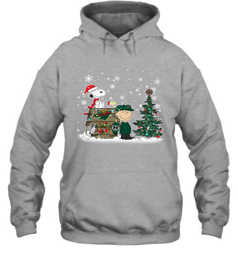 NHL Minnesota Wild Snoopy Charlie Brown Christmas Hockey Super Bowl Sports uUOU2UQ4B0Z hoodie 23 95 151514 front sport grey