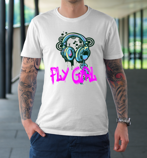 Fly Girl 80s 90s B Girl Old School Hip Hop T-Shirt