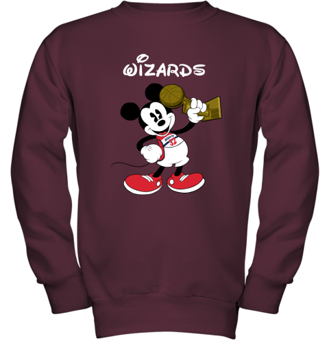 Mickey Washington Wizards Youth Sweatshirt