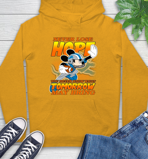 Detroit Lions NFL Football Mickey Disney Never Lose Hope Hoodie 2