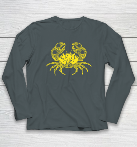 Salty To The Core Crab Long Sleeve T-Shirt 3