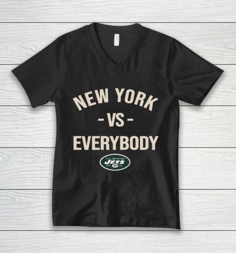 New York Jets Vs Everybody V-Neck T-Shirt
