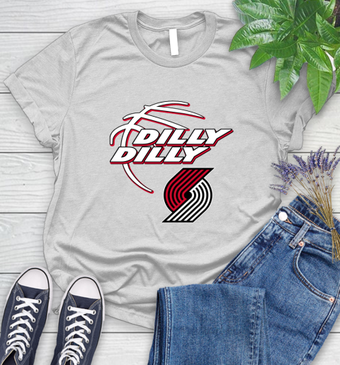 NBA Portland Trail Blazers Dilly Dilly Basketball Sports Women's T-Shirt