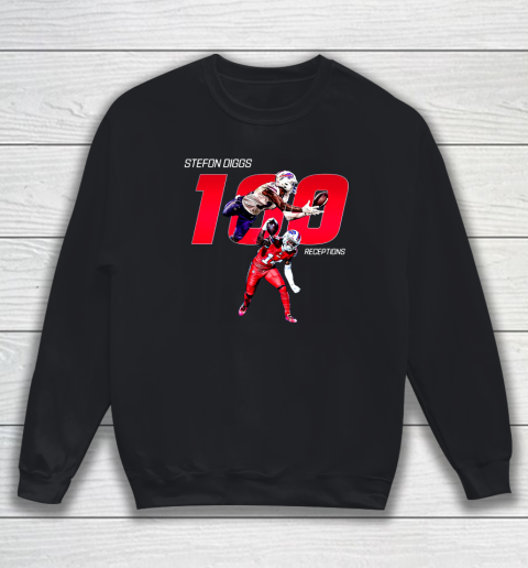 Stefon Diggs 100 Receptions Sweatshirt