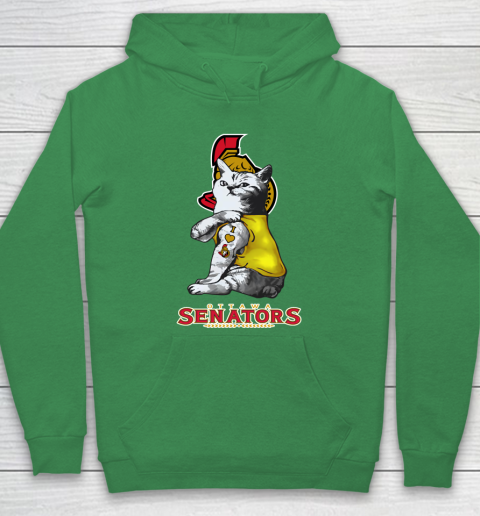 NHL My Cat Loves Ottawa Senators Hockey Hoodie 5