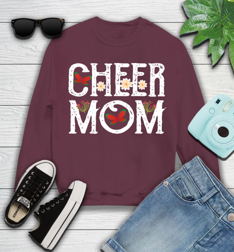 Mother S Day Funny Gift Ideas Apparel Cheer Mom Shirts T Shirt Youth Sweatshirt Itees Global