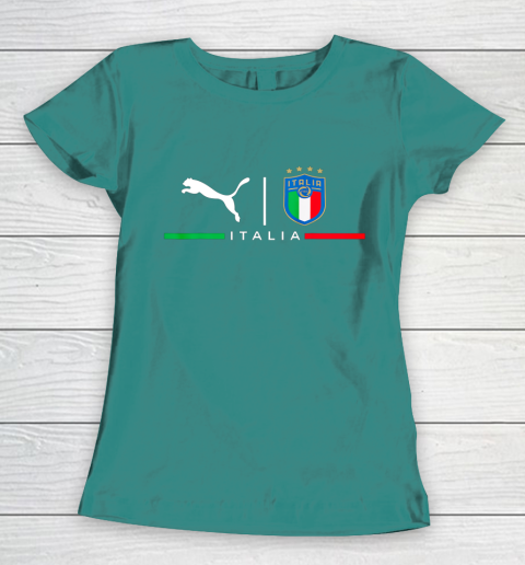Italy Jersey Soccer Football 2020 2021 Italian Italia Women's T-Shirt 10