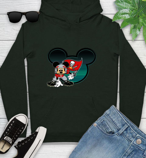 NFL Tampa Bay Buccaneers Mickey Mouse Disney Football T Shirt Youth Hoodie 13