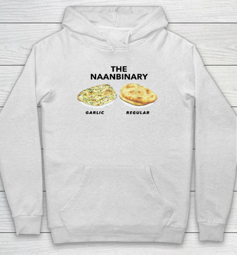 The Naanbinary Garlic Regular T Shirt Hoodie