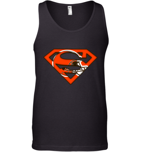 We Are Undefeatable The Cleveland Browns x Superman NFL Tank Top