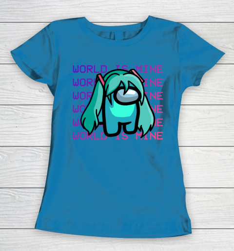 Among Us Shirt Hatsune Miku Imposter Women's T-Shirt 6