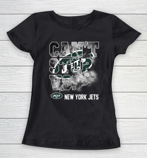 NFL New York Jets Can't Stop Vs Women's T-Shirt