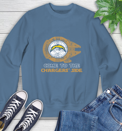 NFL Come To The Los Angeles Chargers Star Wars Football Sports Sweatshirt 8