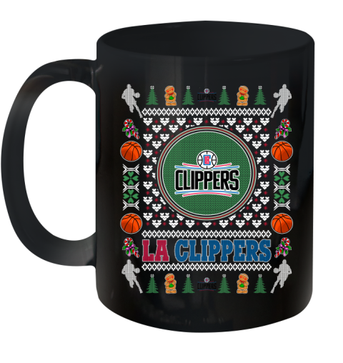 LA Clippers Merry Christmas NBA Basketball Loyal Fan Ceramic Mug 11oz