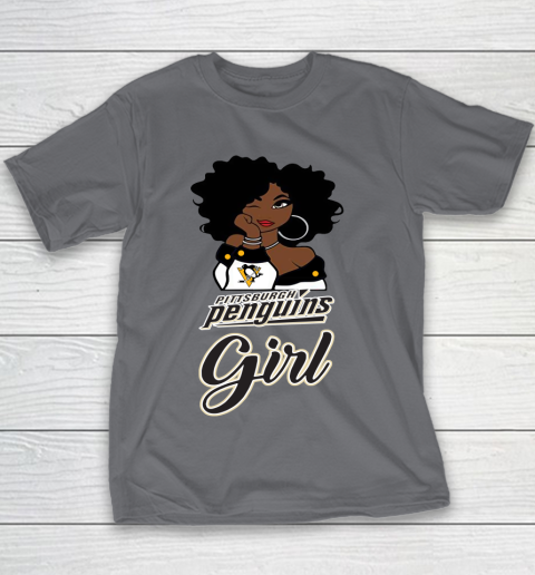 Pittsburgh Penguins Girl NHL Youth T-Shirt 8