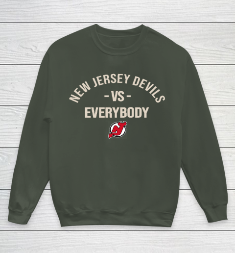 New Jersey Devils Vs Everybody Youth Sweatshirt 8